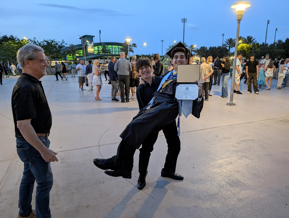 My son going to UCF