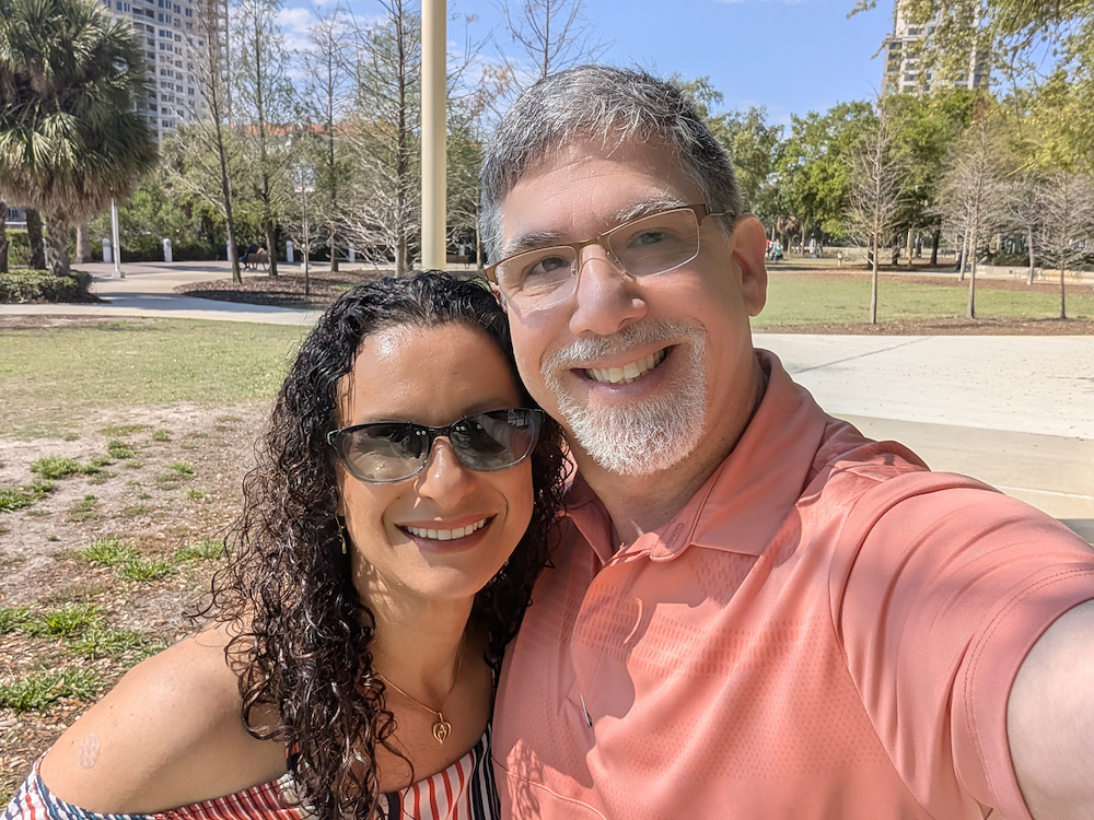 Me and my amazing wife